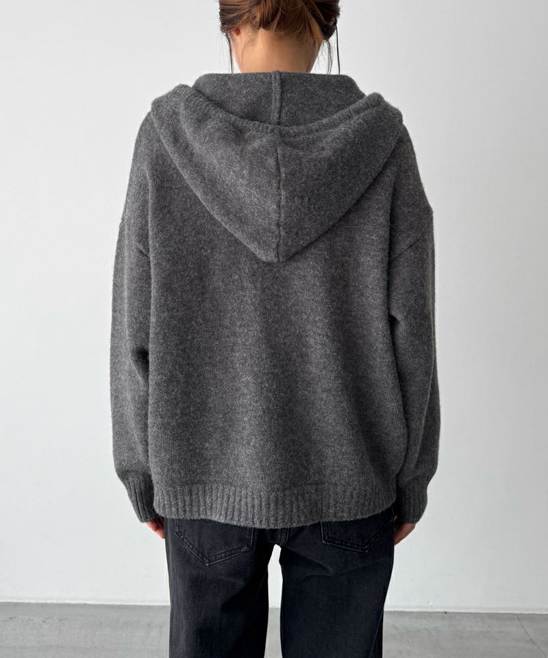 El marソフトニットZIPパーカー | CANAL JEAN(キャナルジーン El marソフトニットZIPパーカー | CANAL JEAN(キャナルジーン