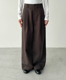 タイムセール10%OFF】El marヘビーコットンタックパンツ | CANAL JEAN