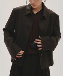 未使用品　canal jean　ジャケット　ブラック オーガニックコットン 13.5oz セルビッチデニム / TYPE-1 デニム