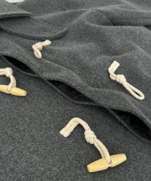 ダッフルハーフコート canaljean キャナルジーン CANAL JEAN El mar(エルマール) ダッフルハーフコート