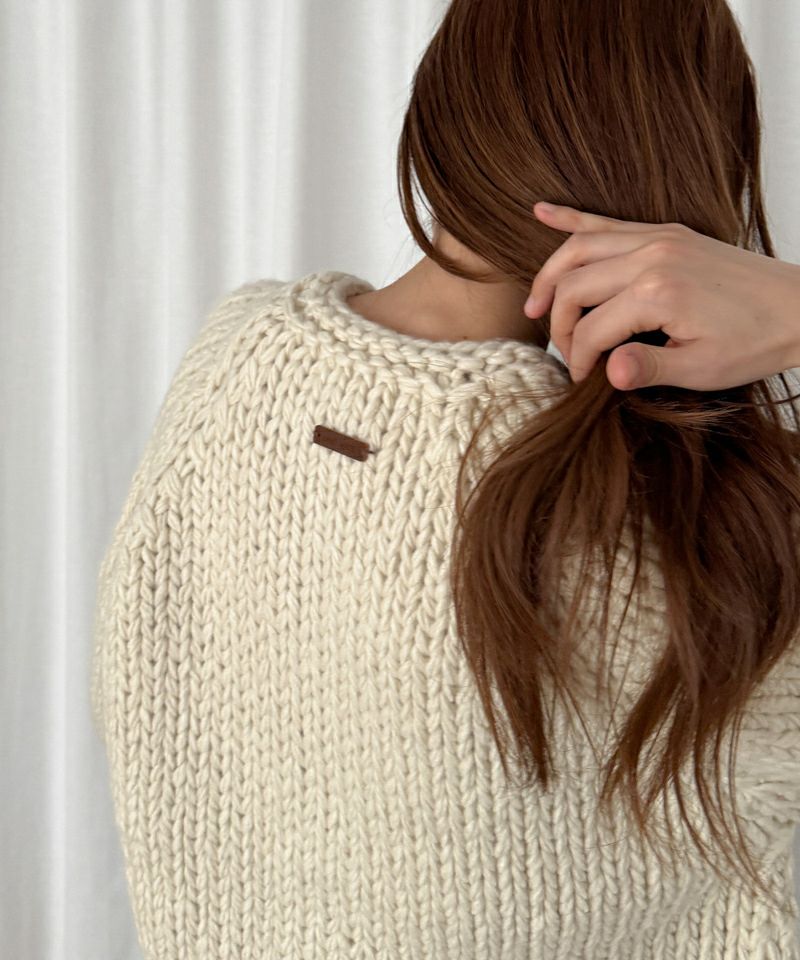 El marウール混ローゲージカーディガン | CANAL JEAN（キャナルジーン