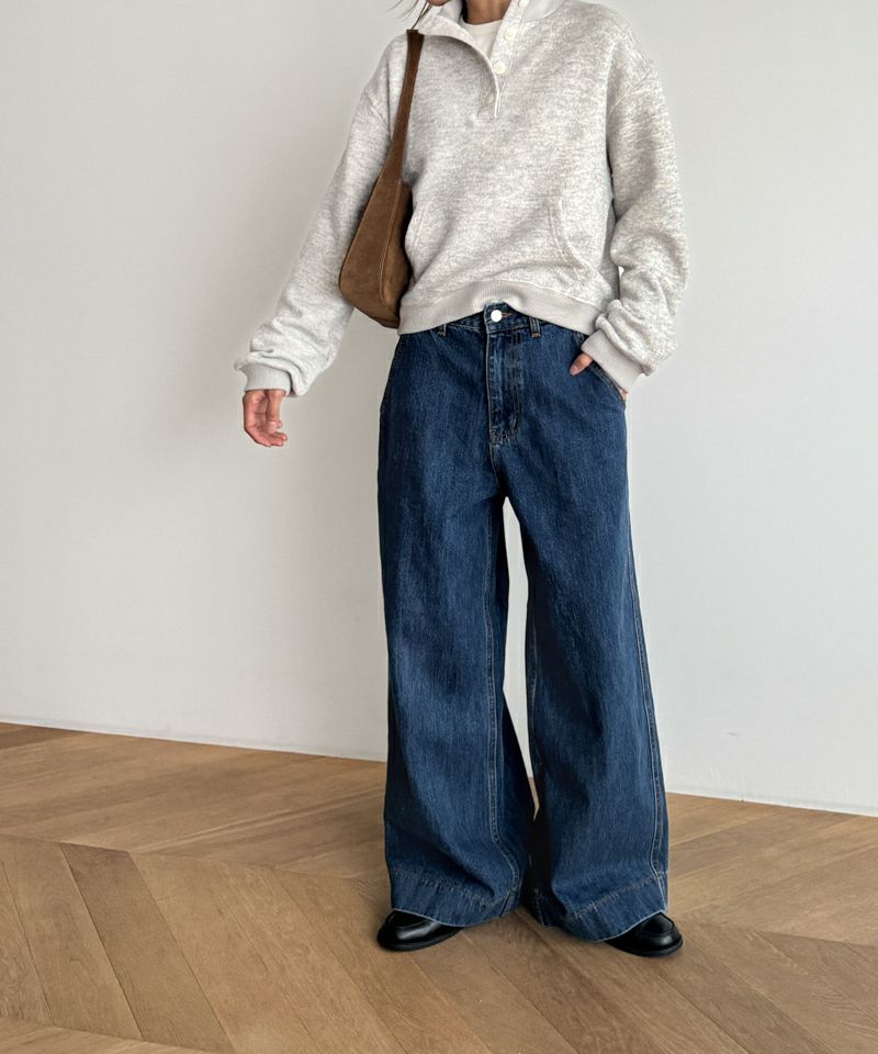 El marワイドレッグデニムパンツ | CANAL JEAN（キャナルジーン）公式
