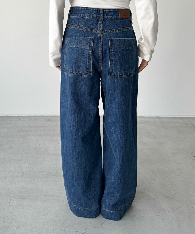 El marワイドレッグデニムパンツ | CANAL JEAN（キャナルジーン）公式