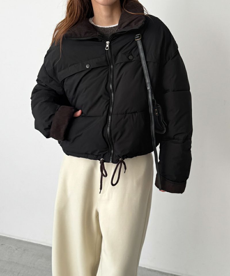 Lakey Park配色パファーショートブルゾン | CANAL JEAN（キャナル