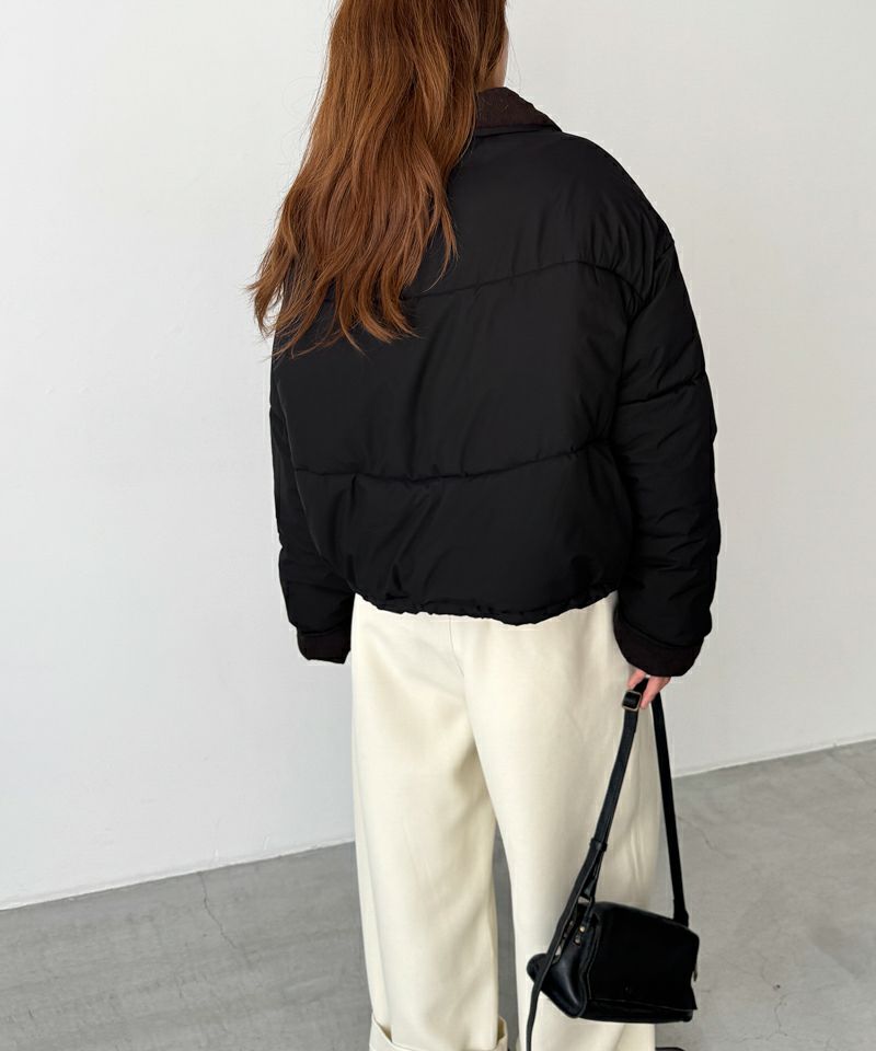 Lakey Park配色パファーショートブルゾン | CANAL JEAN（キャナル