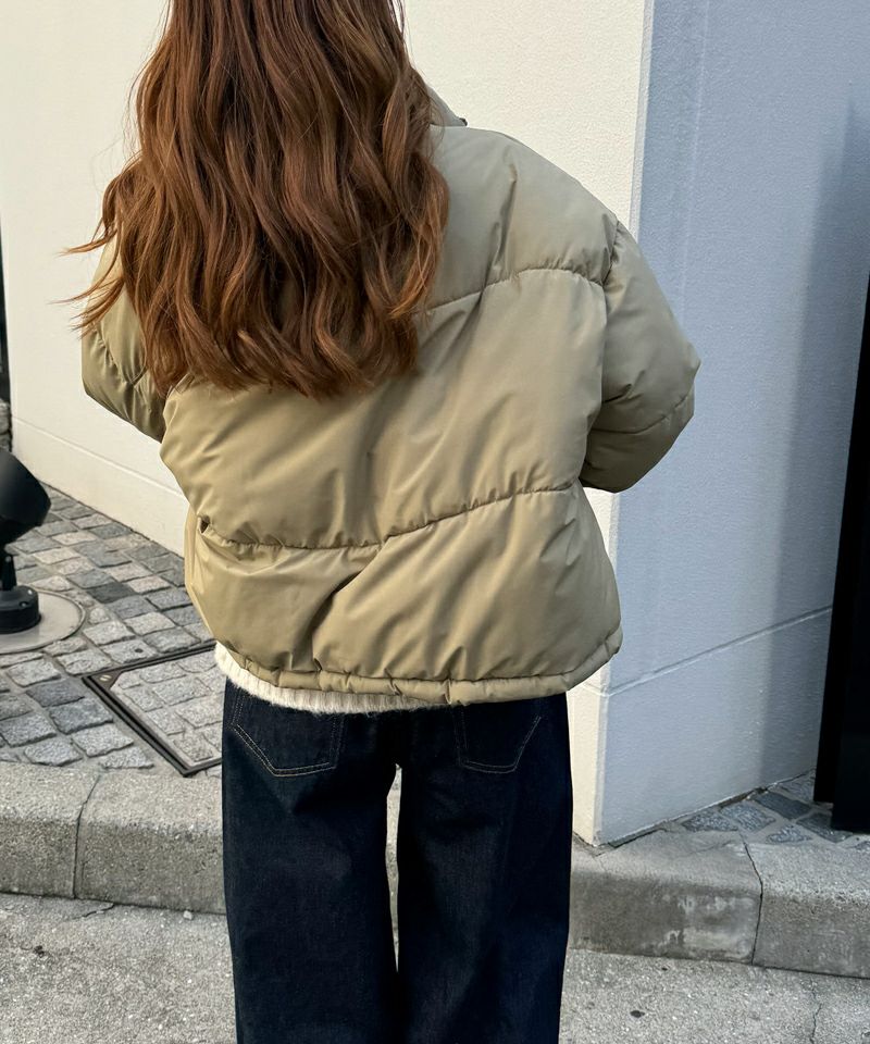 Lakey Park配色パファーショートブルゾン | CANAL JEAN（キャナル