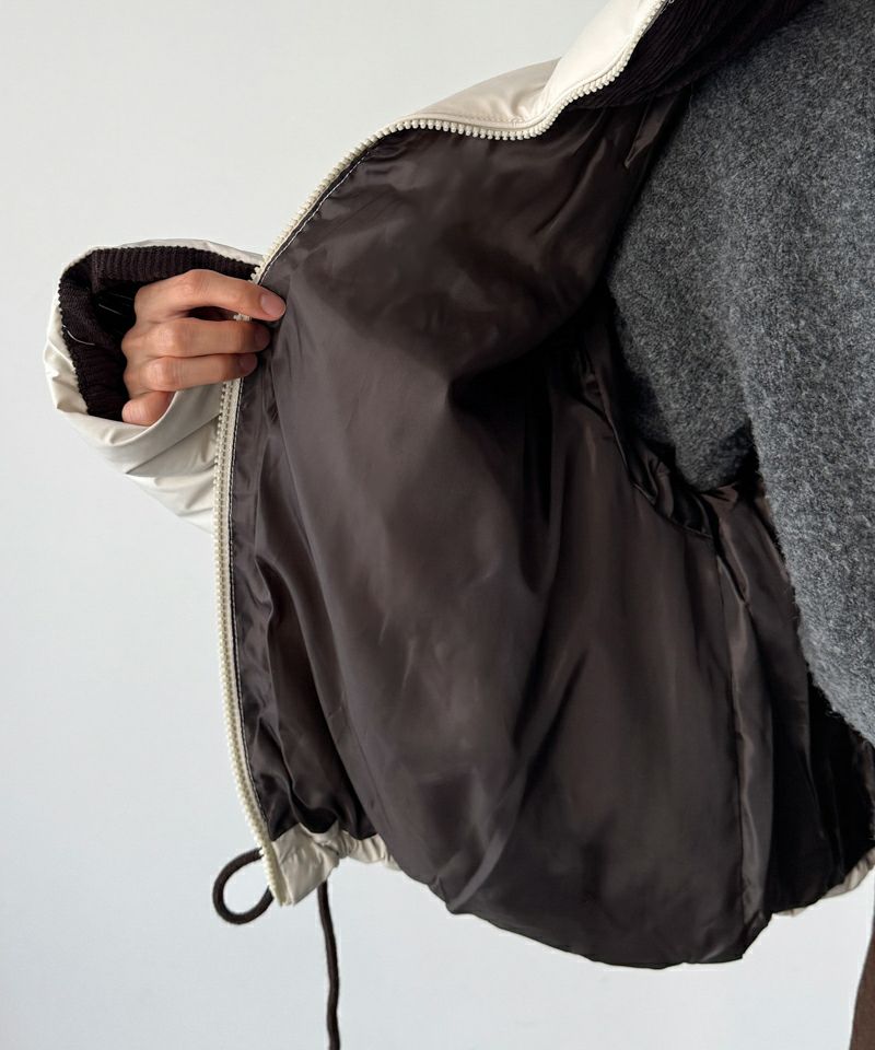 Lakey Park配色パファーショートブルゾン | CANAL JEAN（キャナル