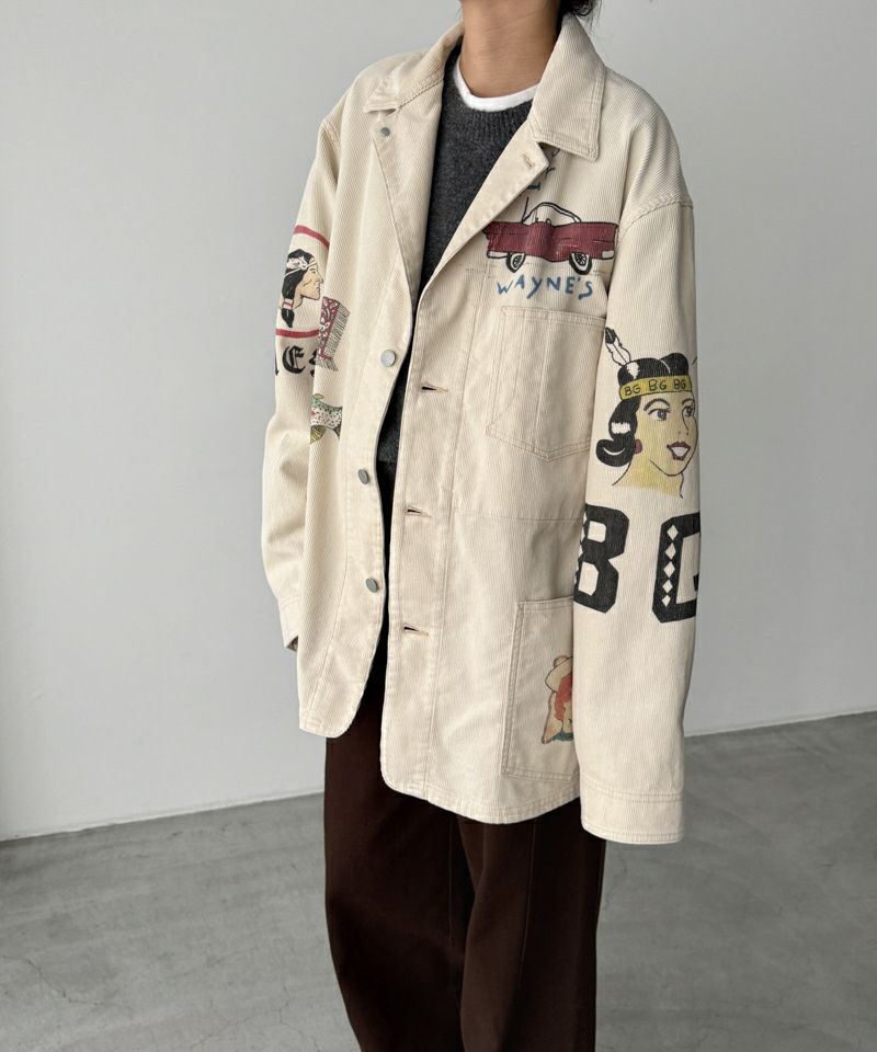 タイムセール40%OFF】WESTOVERALLSAYD×WO メモリアルカバーオール