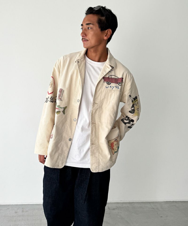 タイムセール40%OFF】WESTOVERALLSAYD×WO メモリアルカバーオール