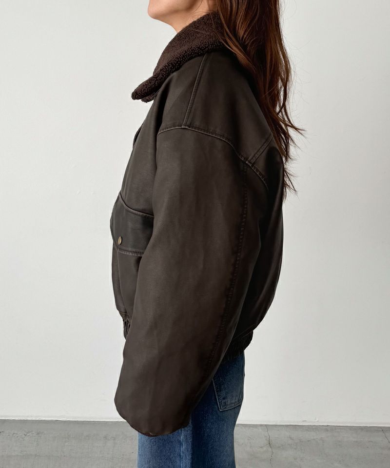 may⭐︎さん専用CANAL JEAN フライトブルゾン diggityインナーボアフライトブルゾン | CANAL JEAN（キャナルジーン