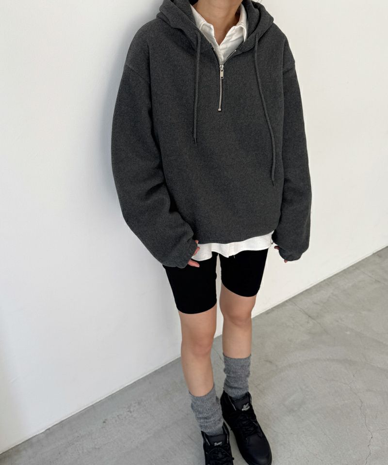 El marフリースハーフジップパーカー | CANAL JEAN（キャナルジーン