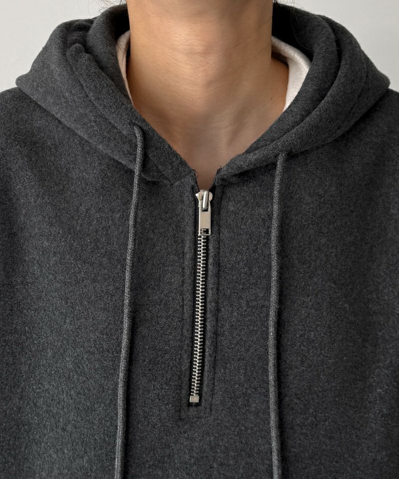 キャナルジーン　CANAL JEAN El mar フリースハーフジップパーカー El marフリースハーフジップパーカー | CANAL JEAN（キャナルジーン