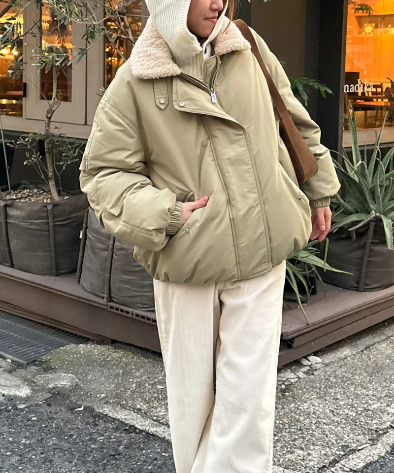 El marボア襟ダウンジャケット | CANAL JEAN（キャナルジーン）公式