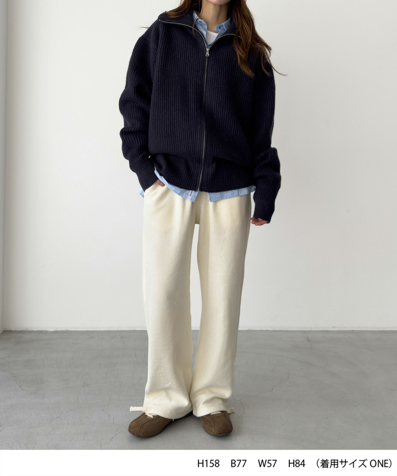 セットアップ対応】HARING裏使い刺繍ジョガーパンツ | CANAL JEAN