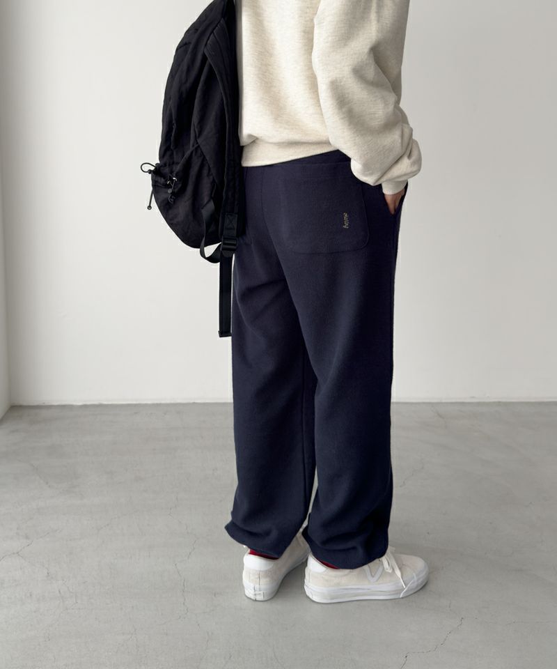 セットアップ対応】HARING裏使い刺繍ジョガーパンツ | CANAL JEAN