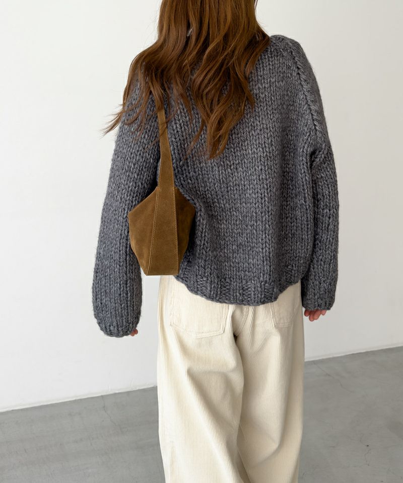 El marウール混ローゲージVニット | CANAL JEAN（キャナルジーン）公式