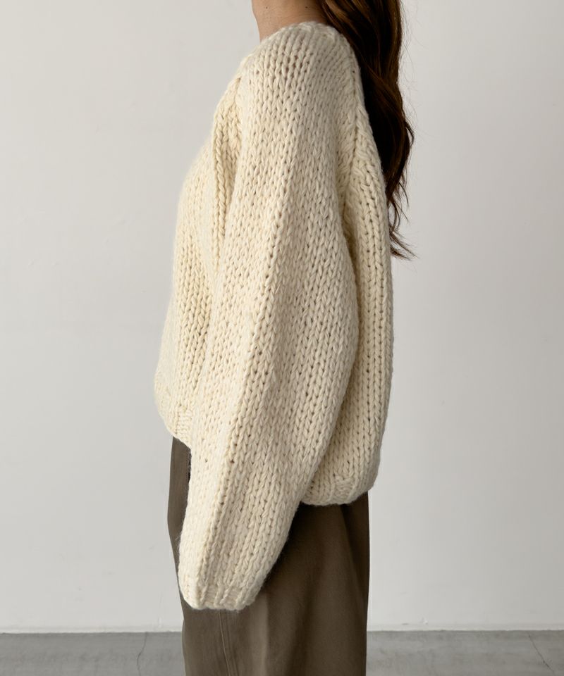 El marウール混ローゲージVニット | CANAL JEAN（キャナルジーン）公式