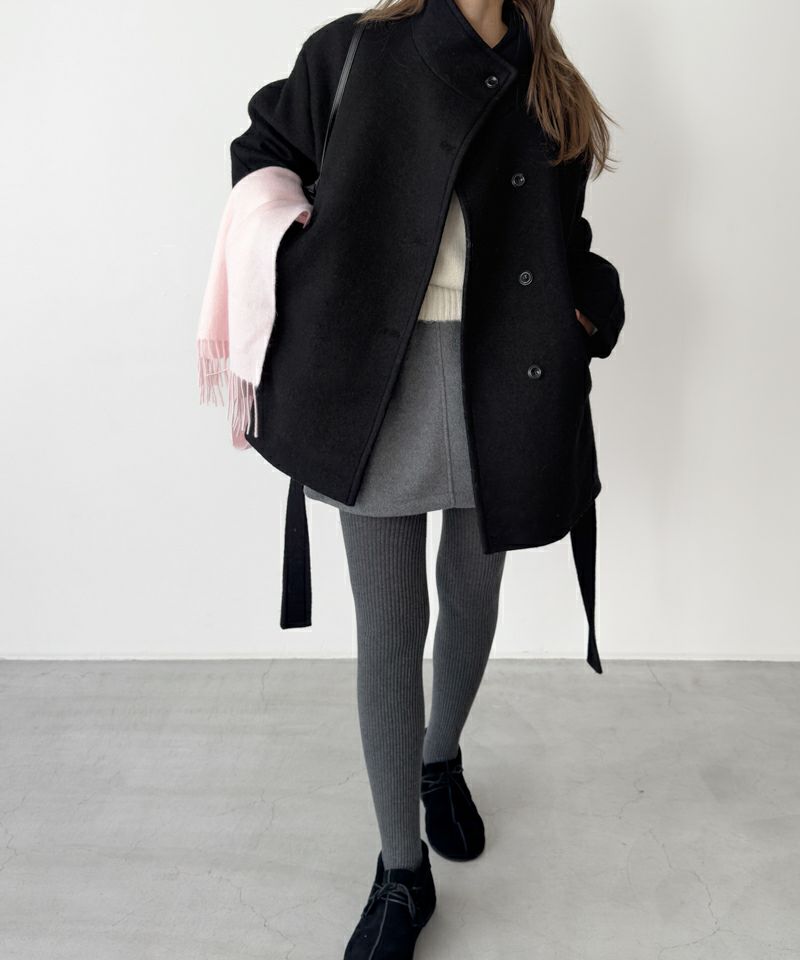 diggityスタンドカラーオーバーコート | CANAL JEAN（キャナルジーン