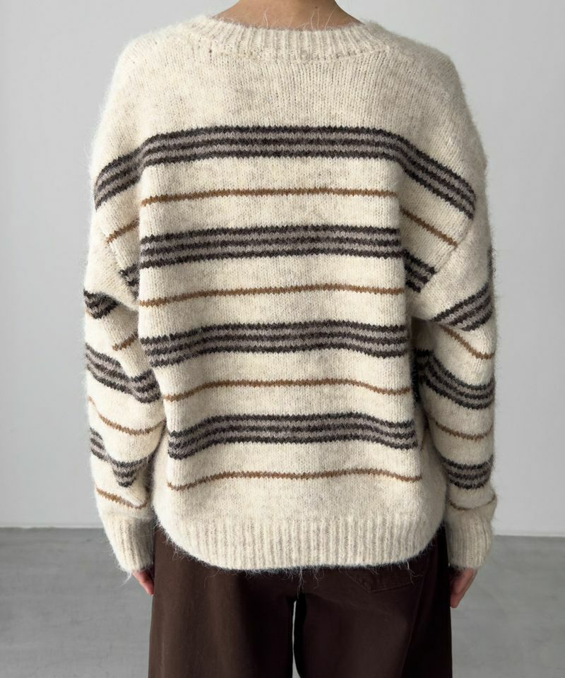 El marVネックボーダーニット | CANAL JEAN（キャナルジーン）公式